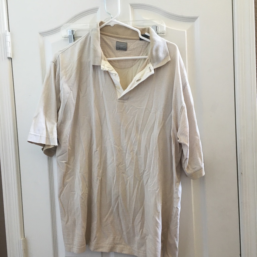 FINAL MARKDOWN Men’s haggar polo shirt large